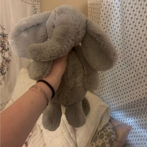 Jellycat Soft Gray Elephant Plush